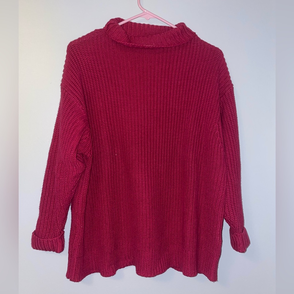 American eagle mock neck sweater